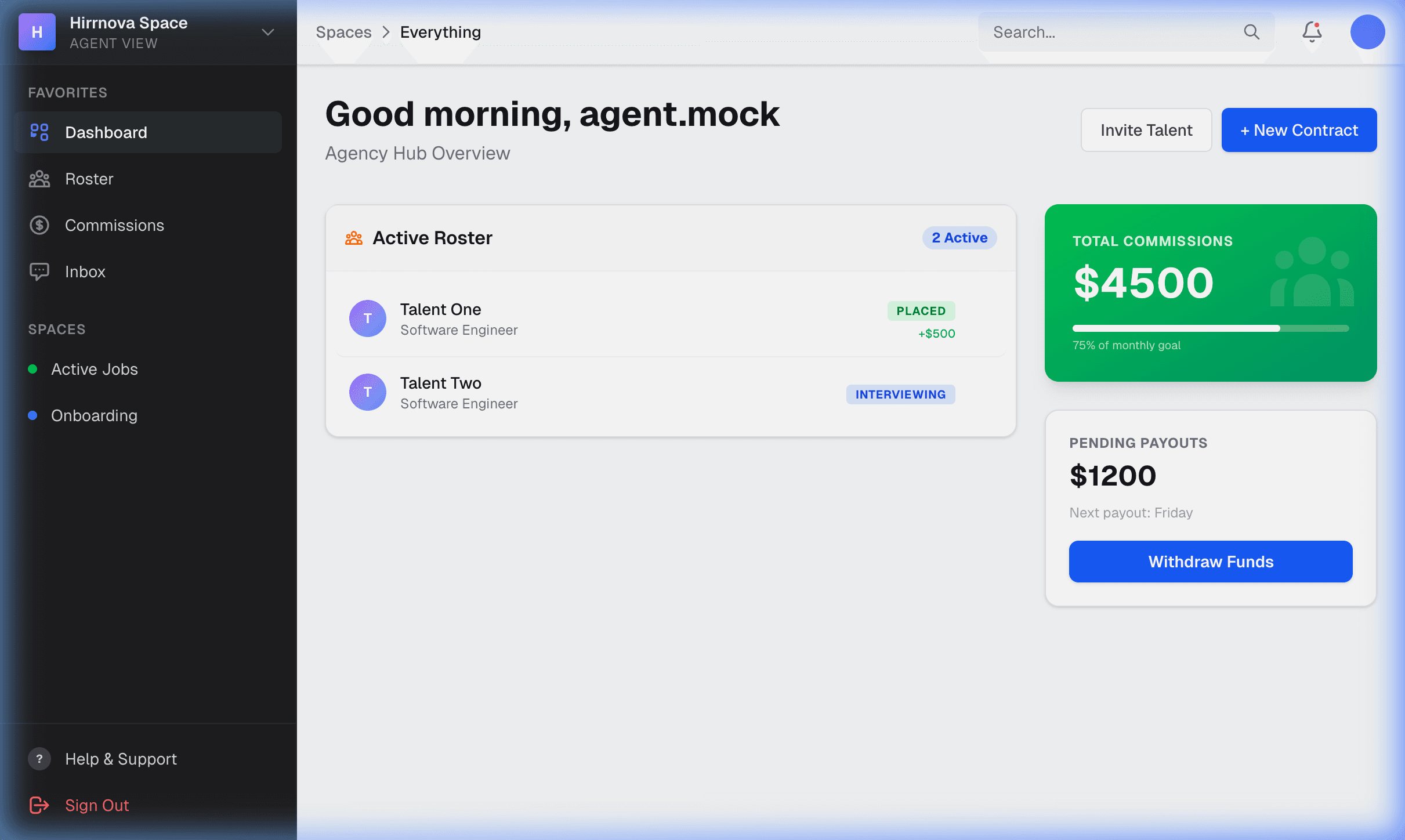 Dashboard Preview