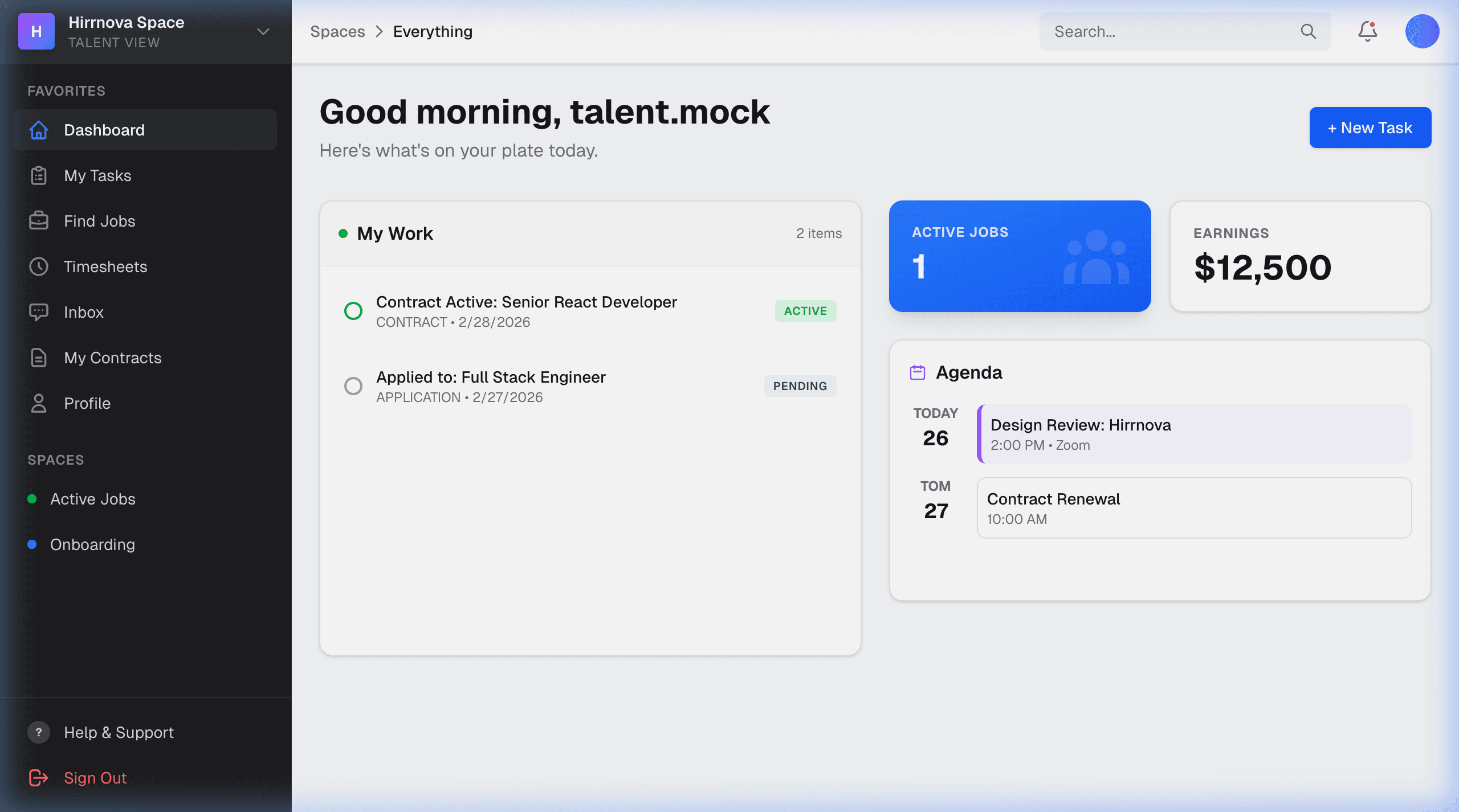 Dashboard Preview